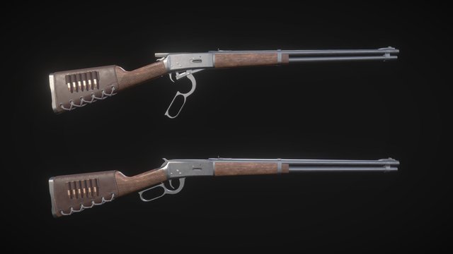 Winchester 1894 3D Model
