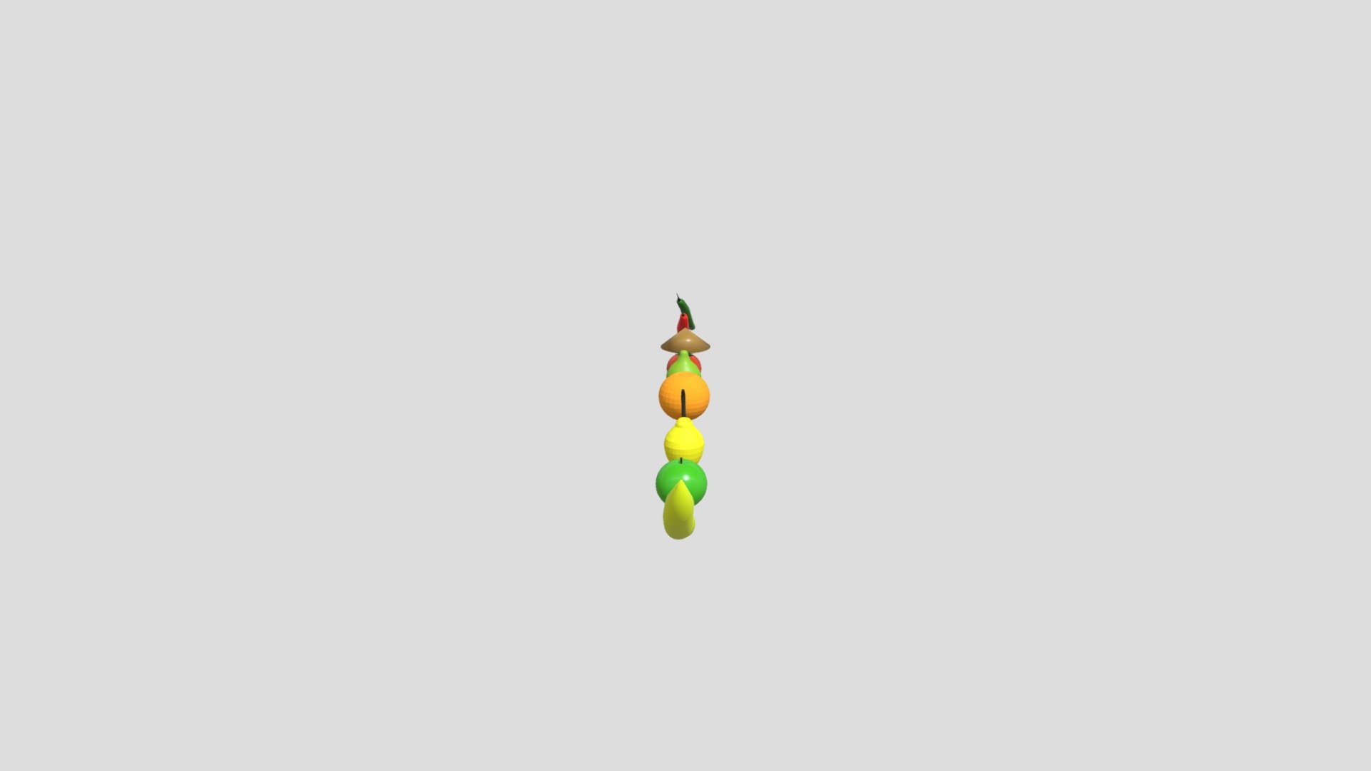 Low Poly Vitamins