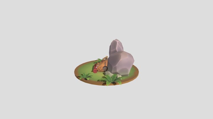 Adventurer's Bag 3D Model