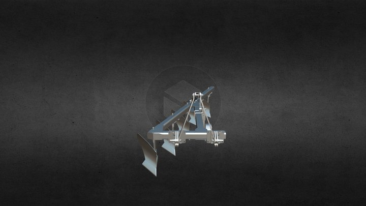 Плуг ПЛН 5-35 3D Model