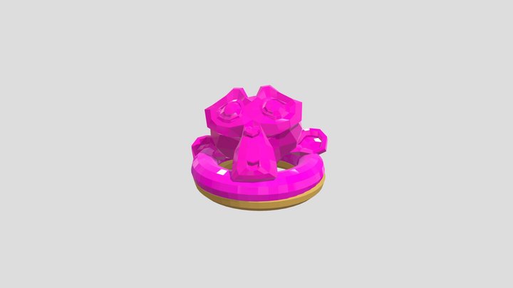 Donut MONKE 3D Model