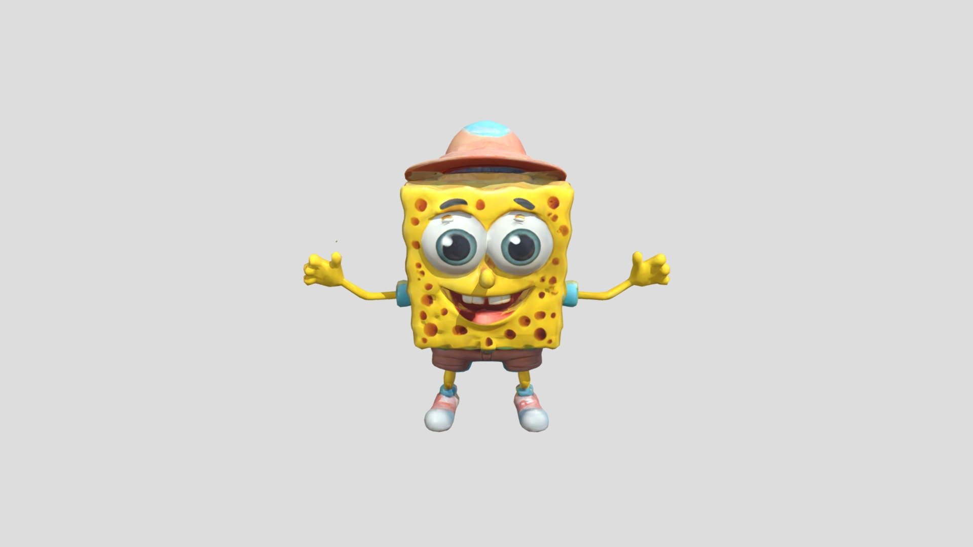 Spongebob Squarepant - Download Free 3D model by Ghu Lee ...
