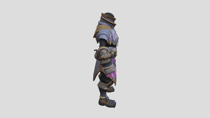 Fantasy+character+3d+model (2) 3D Model