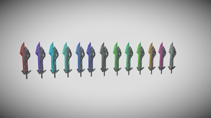 Optimus sword color – Free 3D Model STL