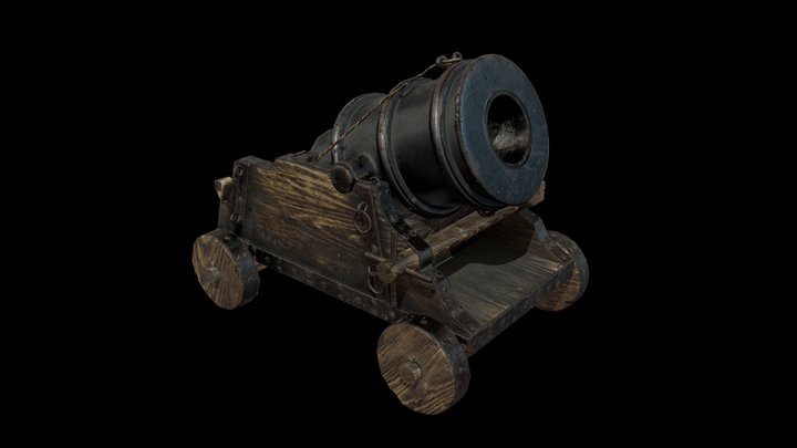 Old mortar 3D Model