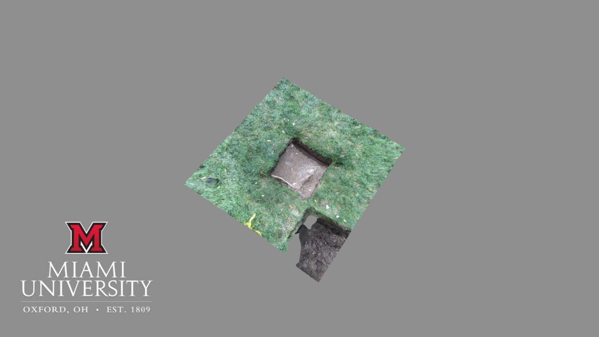 Fall 2021 McGuffey Museum Excavation Unit 1