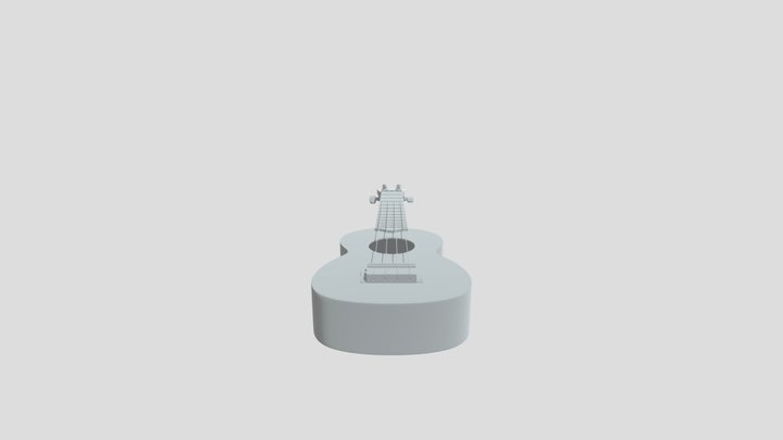 ukulele 3D Model