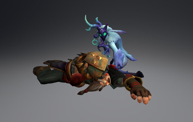 A morte do Capitão Gangplank 3D Model