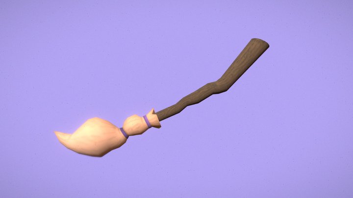 Broom 3D Model