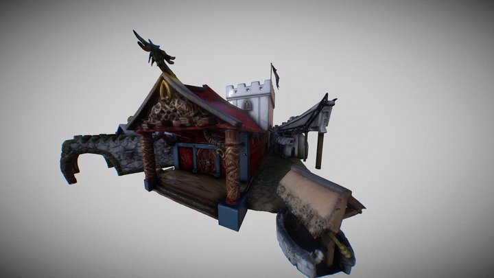 The High Hall of Nor 3D Model