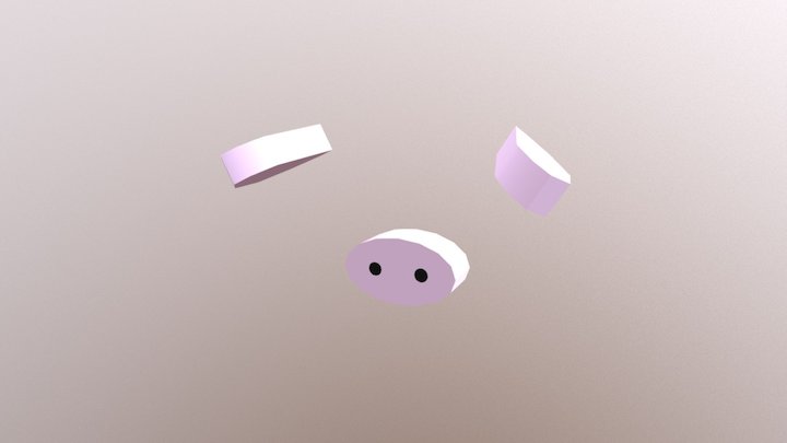 こぶたちゃん 3D Model