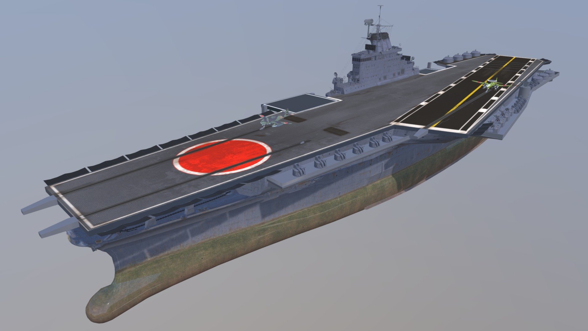 Shinano Class aircraft carrier "Kii" (No.111)