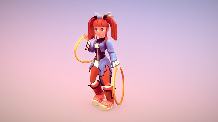 Mint - Threads Of Fate 3D Model
