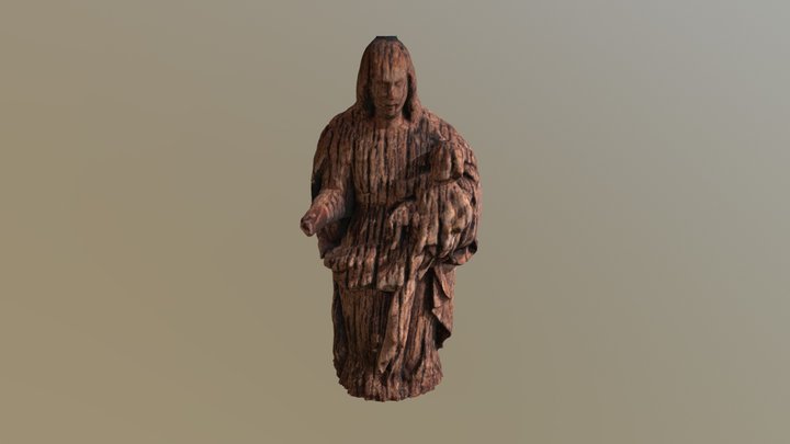 Virgen y el Niño de la Estancia de La Candelaria 3D Model