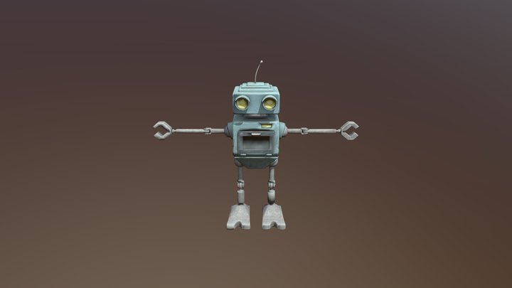 Robot Test 3D Model