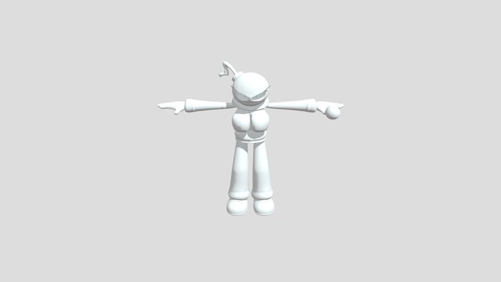 Female Whitty 3D Model