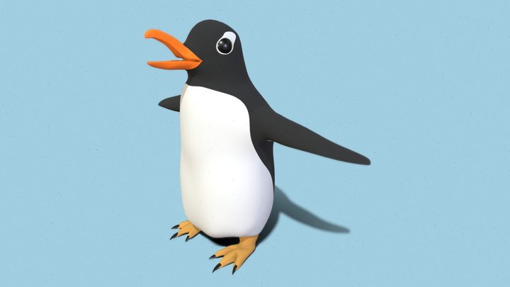 Penguin 3D Model