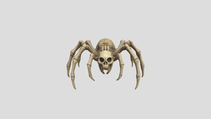 BroodMother Squeleton 3D Model
