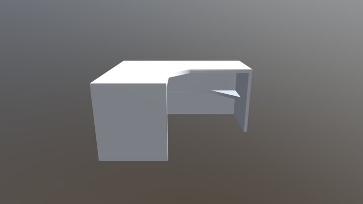 Desk V2 3D Model