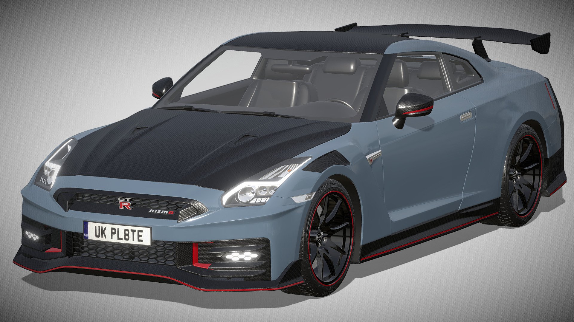 Nissan GTR Nismo 2025 Buy Royalty Free 3D model by zifir3d [d517f60