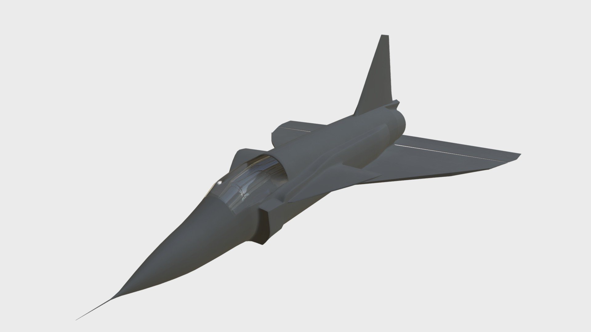 SAAB 37 Viggen base mesh - Buy Royalty Free 3D model by ...