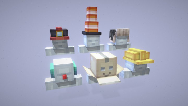 Minecraft Hats Mini-pack 5