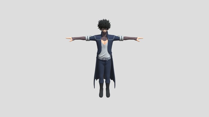 PC Computer - My Hero Ultra Rumble - Dabi 3D Model
