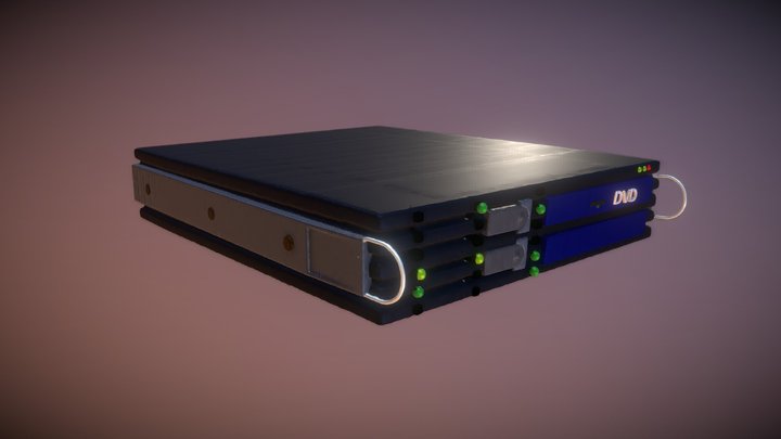 Server Rack – Kostenloses 3D-Modell STL