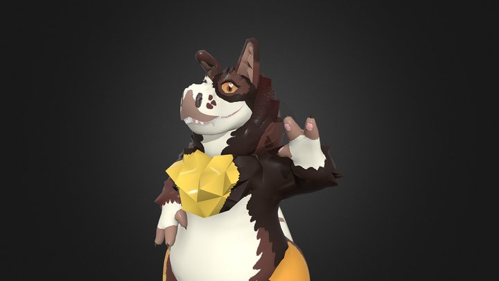 DinoDoggy 3D Model