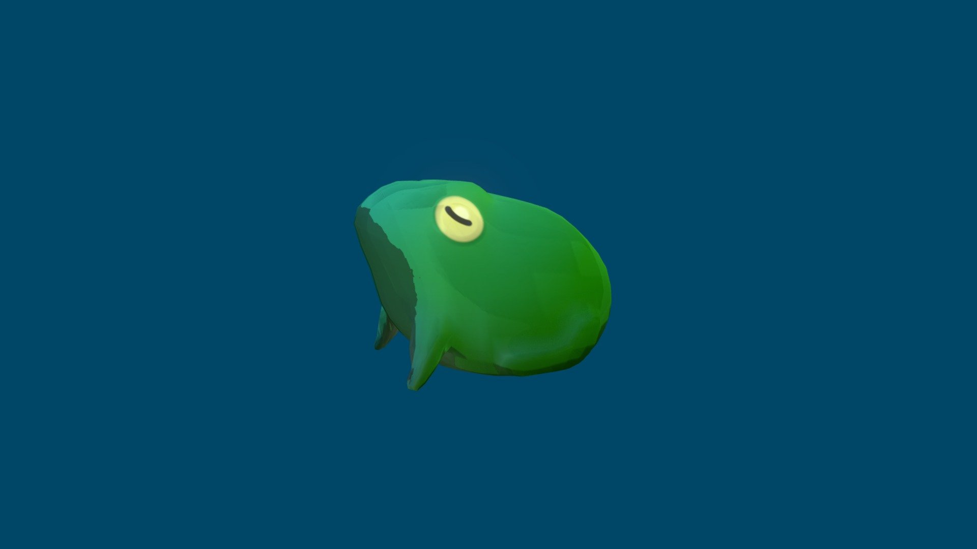 Stylized Frog - Download Free 3D model by Aerin.s. [d51a738] - Sketchfab