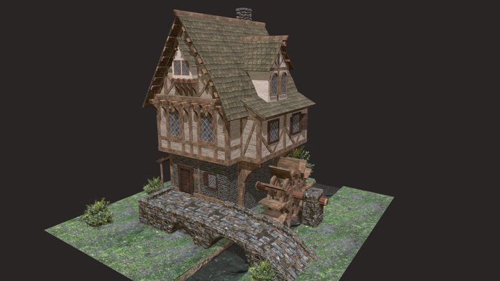 Larose_Jonathan_TP1_Texture_Générique 3D Model