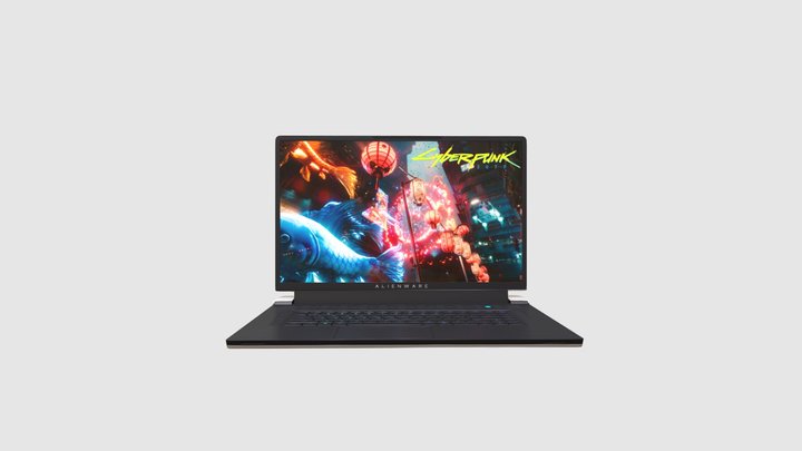 ALIENWARE X17 GAMING LAPTOP 3D Model