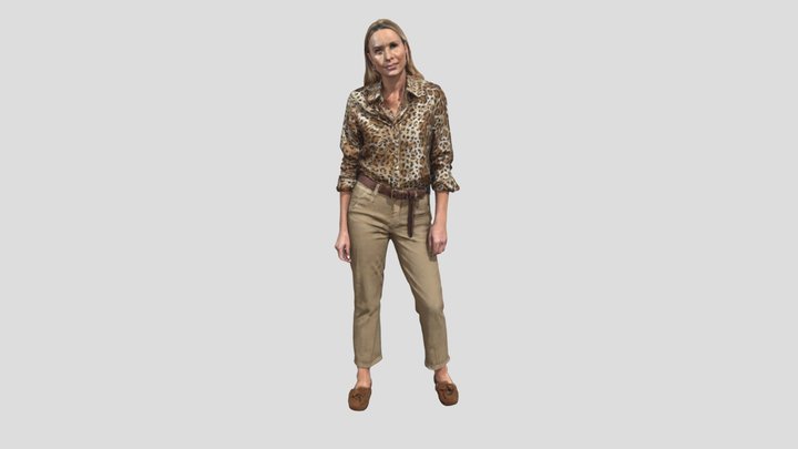 Leopard Elegance – Modello 3D gratuito STL