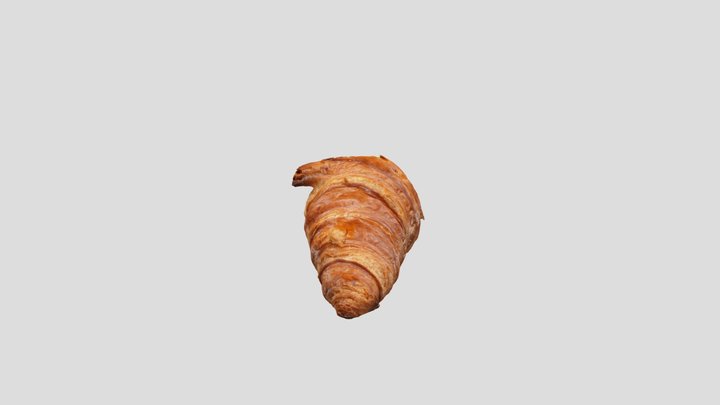 Croissant 3D Model
