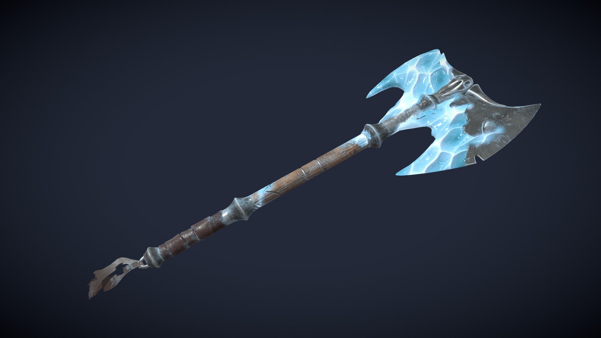 Ice Axe Download Free 3D model by Charles Cloutier (Allastar