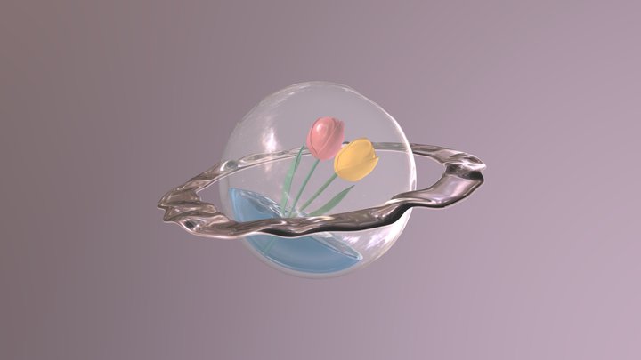 my planet - Christina Li 3D Model