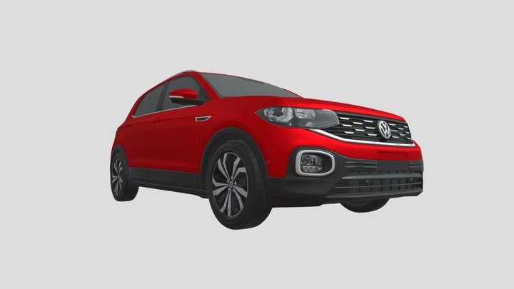 2023 Volkswagen T-Cross 3D Model