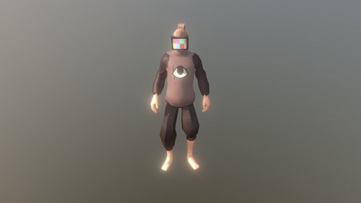 Looking Around 3D Model