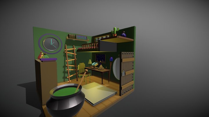 My Room Final 3D Model