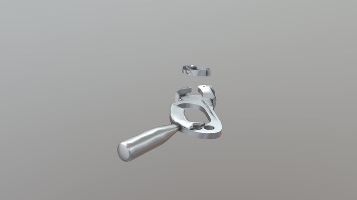 жумар-загнутый2 3D Model