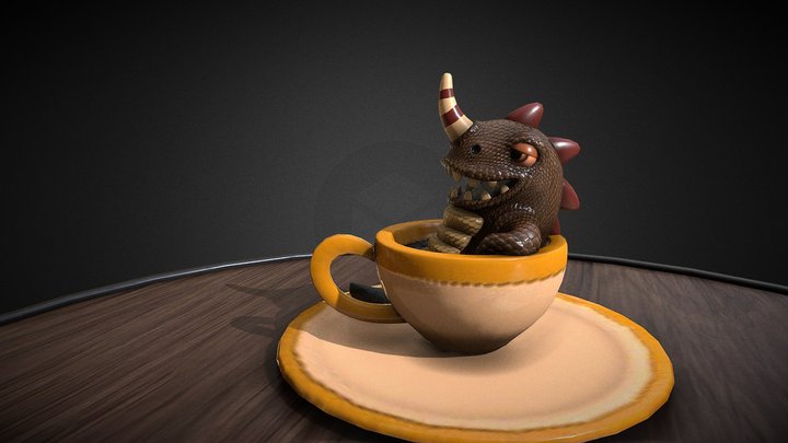 Monster Coffee (Danilofiocco) 3D Model