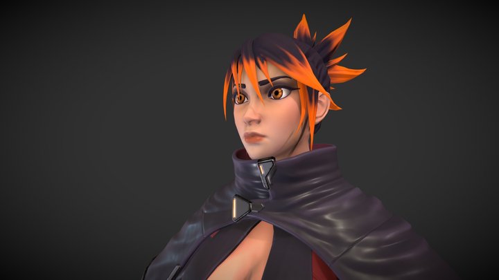 Female Character - Project Z 3D Model