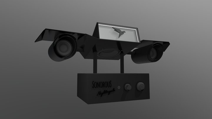 Sonorous Nightingale 3D Model