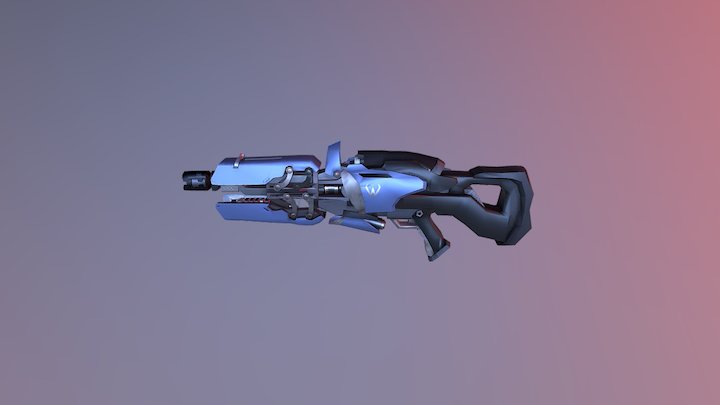 Widowmaker Weapon (transform) 3D Model