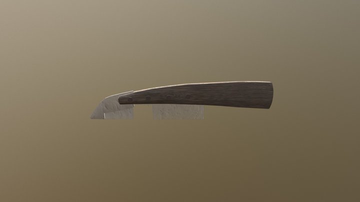 Viking Comb 3D Model