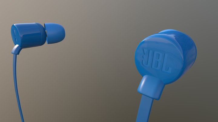 JBL T110 3D Model