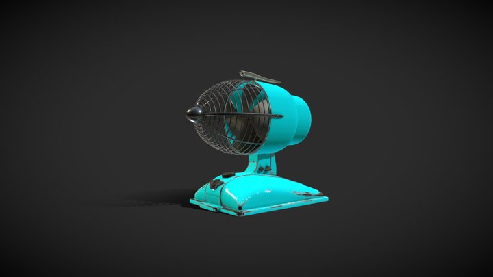 Vintage fan 3D Model