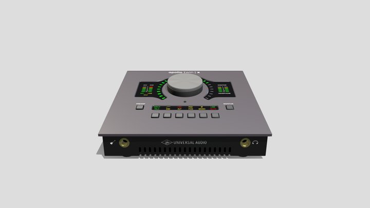 Universal Audio Apollo Twin X 3D Model