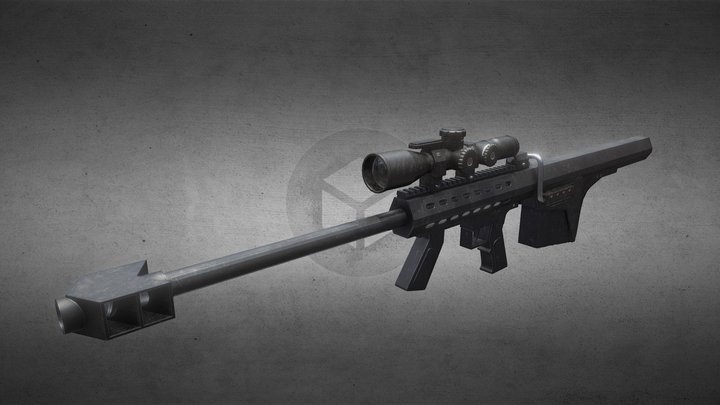 M82A2 3D Model
