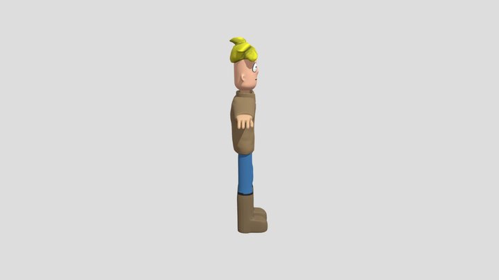 Gary character 3D Model